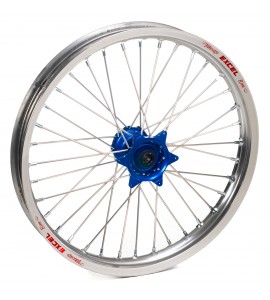 Haan Wheels, Komplett Hjul, 1,40, 19", FRAM, SILVER BLÅ