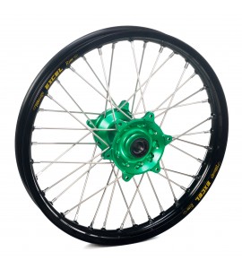 Haan Wheels, Komplett Hjul, 2,15, 19", BAK, SVART GRÖN