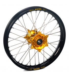 Haan Wheels, Komplett Hjul, 1,60, 12", BAK, SVART GULD