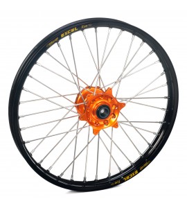 Haan Wheels, Komplett Hjul, 1,40, 17", FRAM, SVART ORANGE