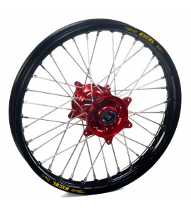 Haan Wheels, Komplett Hjul, 1,60, 12", BAK, SVART RÖD