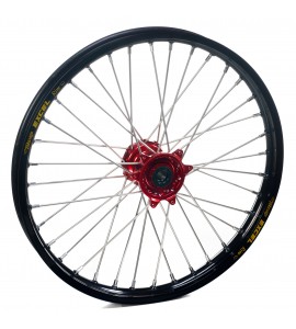 Haan Wheels, Komplett Hjul, 1,40, 17", FRAM, SVART RÖD