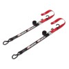 Maxima, Tie-Downs 2-pcs, BLK/RED