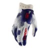 100%, ITRACK Handskar Blue/White, VUXEN, S, VIT BLÅ