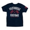 Fasthouse, Youth 68 Trick Tee, Midnight, BARN, S