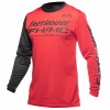 Fasthouse, Carbon Method LS Tröja, Red/Black, VUXEN, L