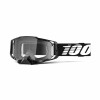 100%, ARMEGA Goggle Black - Clear Lens, VUXEN