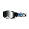 100%, ARMEGA Glasögon Krisp - Mirror Silver Lens, VUXEN