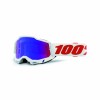 100%, ACCURI 2 Goggle Pure - Mirror Red/Blue Lens, VUXEN