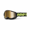 100%, STRATA 2 Glasögon Solar Eclipse - Mirror True Gold Lens, VUXEN