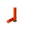 Rtech, Bike Lock-On Grips, NEON ORANGE