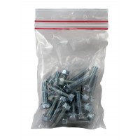 Holeshot, Skruvpåse, M6 x 12mm  25pack