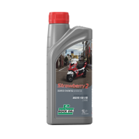 Rock Oil, Strawberry 2-takts olja, 1L (scooter/cross)