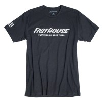 Fasthouse, Logo Tee, Black, VUXEN, S