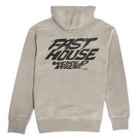 Fasthouse, Primer Hooded Pullover, Warm Gray, VUXEN, L