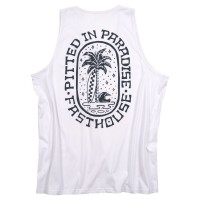 Fasthouse, Palm Tank, White, VUXEN, XL