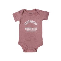 Fasthouse, Infant Brigade Onesie, Heather Mauve - 06-12 Months, BARN