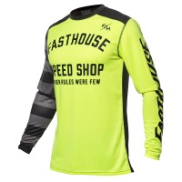 Fasthouse, Carbon Eternal Tröja, VUXEN, XL, NEON SVART GUL