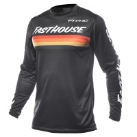Fasthouse, Carbon Force LS Tröja, Black, VUXEN, M