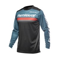 Fasthouse, Youth Carbon Force LS Tröja, Teal, BARN, L