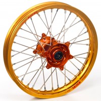 Haan Wheels, Komplett Hjul, 1,40, 19", FRAM, GULD ORANGE, KTM 04-11 85 SX