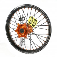 Haan Wheels, Komplett Hjul A60, 2,15, 19", BAK, SVART ORANGE
