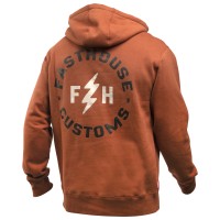 Fasthouse, Easy Rider Hooded Pullover, Rust, VUXEN, S