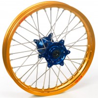Haan Wheels, Komplett Hjul, 2,15, 18", BAK, BLÅ GULD