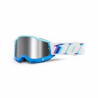 100%, ACCURI 2 Goggle Stamino - Mirror Silver Flash Lens, VUXEN