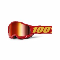 100%, ACCURI 2 Glasögon Red - Mirror Red Lens, VUXEN