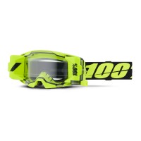 100%, ARMATIC FORECAST Goggle Neon Gul - Clear Lens, VUXEN