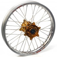 Haan Wheels, Komplett Hjul, 1,60, 21", FRAM, SILVER BRONS