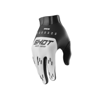 Shot, HANDSKAR RACE KID EVO WHITE, BARN, 12/13
