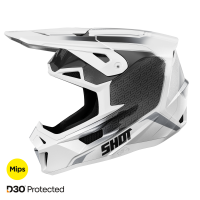 Shot, HJÄLM LITE CHALLENGER BLACK WHITE PEARLY, VUXEN, M