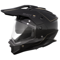 Shot, HJÄLM TREK MAX VISION RALLY BLACK SAND, GLOSSY, VUXEN, S