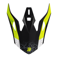 Shot, SKÄRM PULSE AIRFIT BLACK WHITE NEON YELLOW GLOSSY