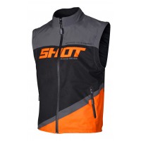 Shot, Jacka BODYWARMER LITE, VUXEN, XL, GRÅ NEON ORANGE