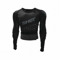Shot, SKYDDSJACKA AIRLIGHT EVO BLACK, VUXEN, XXL