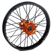 Haan Wheels, Komplett Hjul A60, 2,15, 19", BAK, SVART ORANGE