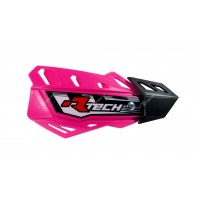 Rtech, Handskydd FLX inkl universal fäste, NEON ROSA