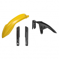 Rtech, Hög Framskärm Kit + Gaffelbensskydd, GUL