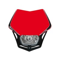 Rtech, Framlampa V-Face, RÖD