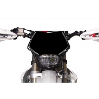 Rtech, Headlight V-Face FULL LED Svart, SVART