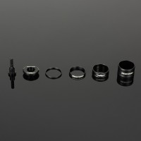Renthal, Headset Spacer and Top-Cap. Black