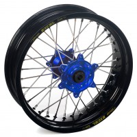 Haan Wheels, Komplett Hjul SM, 5,00, 17", BAK, BLÅ SVART