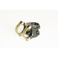 Renthal, V2 Apex. 35 x 50mm. Black/AluGold