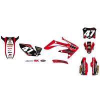 Why Stickers, Replica Kit JK MX Team CRF 250, 04-09