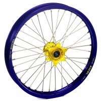 Haan Wheels, Komplett Hjul, 1,60, 21", FRAM, BLÅ GUL