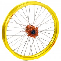 Haan Wheels, Komplett Hjul, 1,60, 21", FRAM, GUL ORANGE