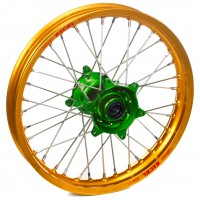 Haan Wheels, Komplett Hjul, 2,15, 19", BAK, GULD GRÖN